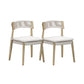 Gata - Outdoor Dining Chair (Set of 2) - Cream