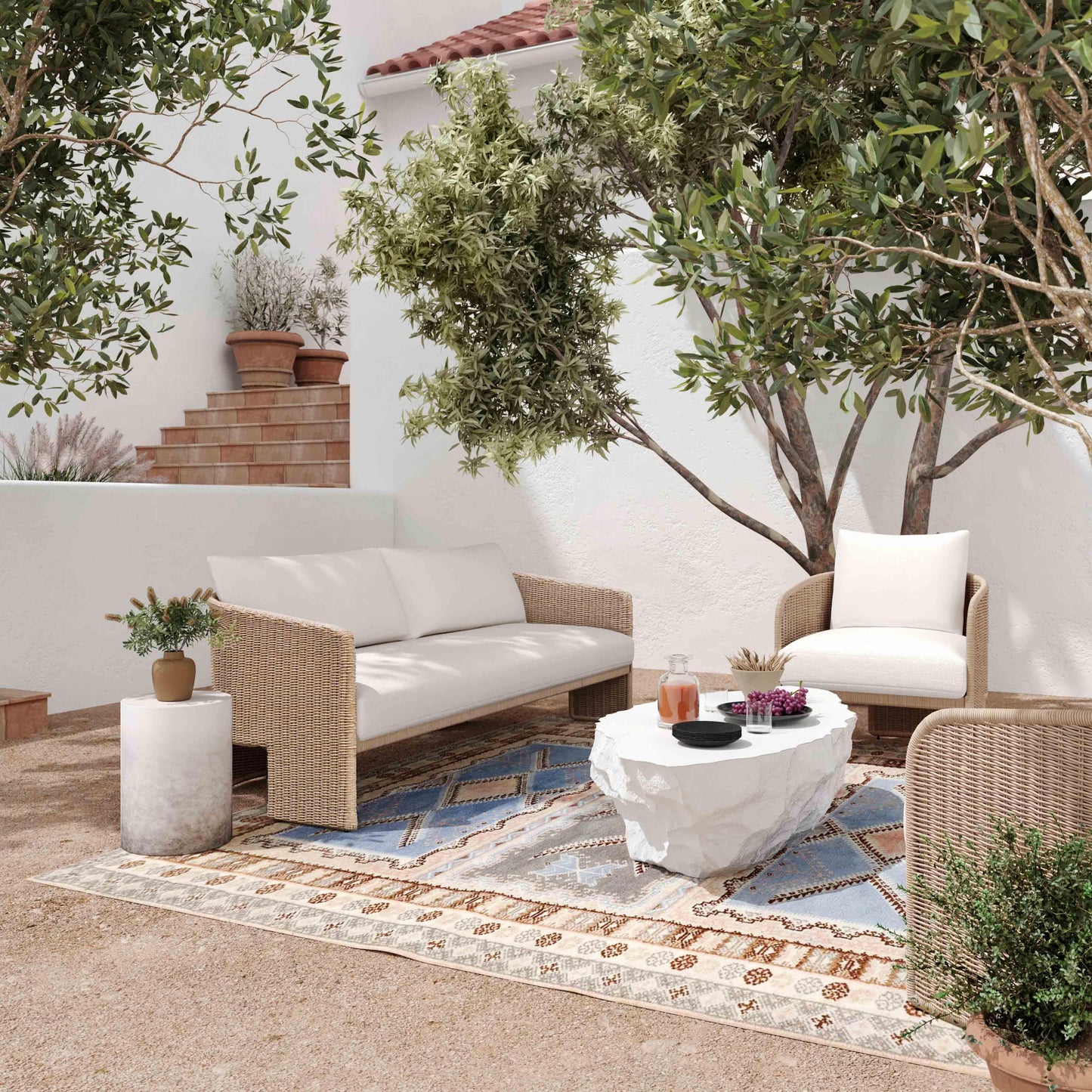 Alexa - Outdoor Armchair - Cream