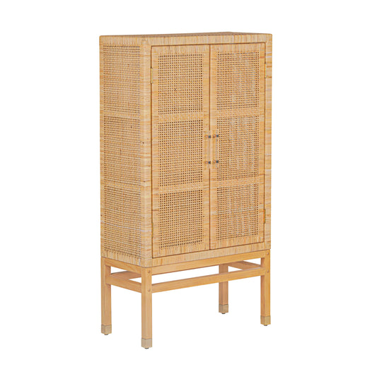 Amara - Woven Rattan Cabinet