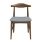 Damian - Mid-Century Solid Wood Dining Chair