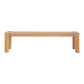 Tempo - Outdoor Dining Bench - Light Brown