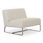 Jules - Outdoor Accent Chair - Silver