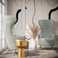 Jezebel - Velvet Wingback Chair