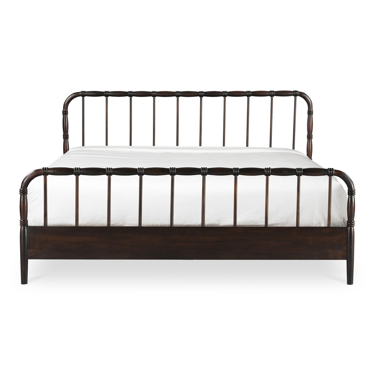 Vivian - Queen Bed - Dark Brown