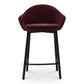 Emily - Counter Stool - Wine Velvet