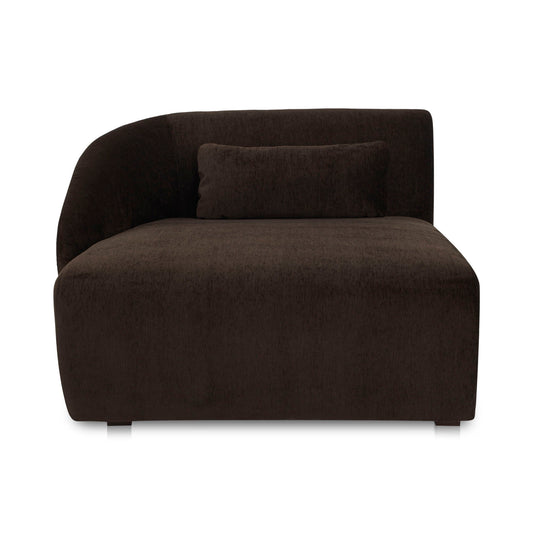 Amelia - Left Arm Facing Chaise - Espresso