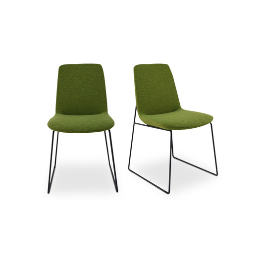 Ruth - Dining Chair Chair (Set of 2) - Green