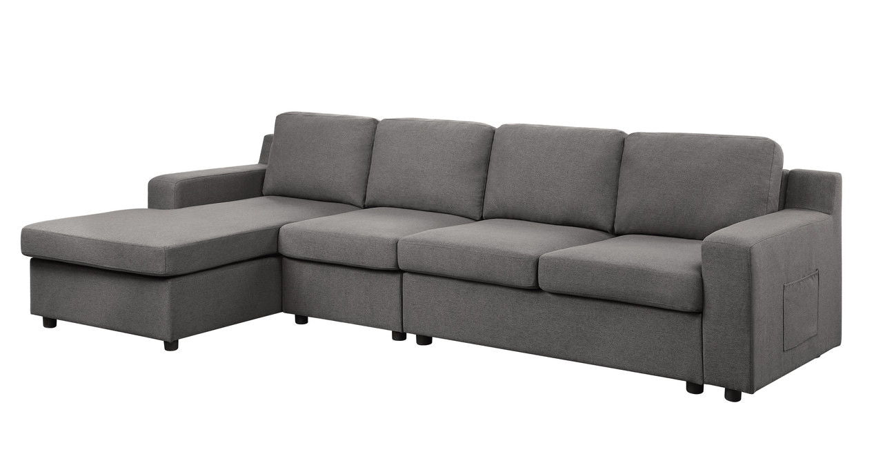 Waylon - Linen Sectional Sofa