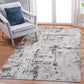 6' x 9' Abstract Non-Shedding Living Room Bedroom Dining Home Office Stylish And Stain Resistant Area Rug - Cream / Brown