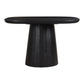 Freed - Dining Table - Black - Acacia Wood