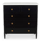 Eleanor - 5 Drawer Chest - Black