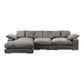 Plunge - Large Sectional - Charcoal