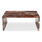 Rosa - Coffee Table - Rosso Levnato Marble