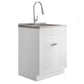 Beckham - Laundry Cabinet & Faucet And Stainless Steel Sink