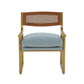 Harlow - Rattan Velvet Chair