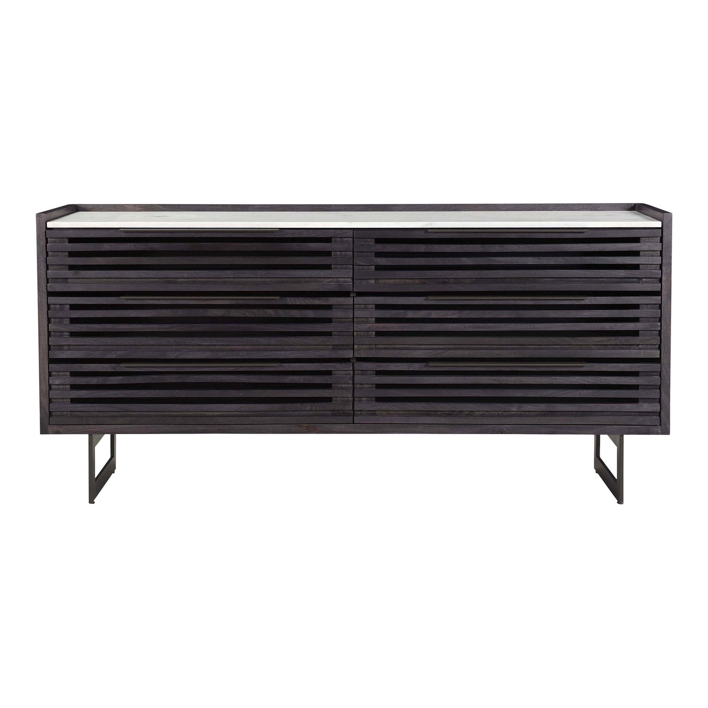 Paloma - 6 Drawer Dresser - Charcol