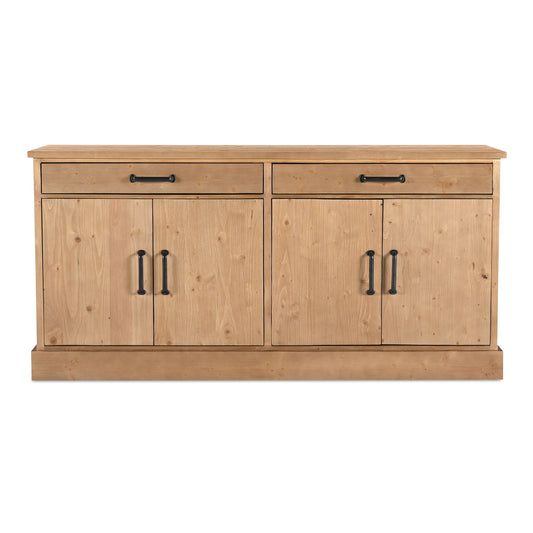 Tade - 2 Drawer Sideboard - Honey