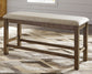 Moriville - Beige - Double Uph Bench