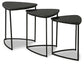 Olinmere - Black - Accent Table (Set of 3)