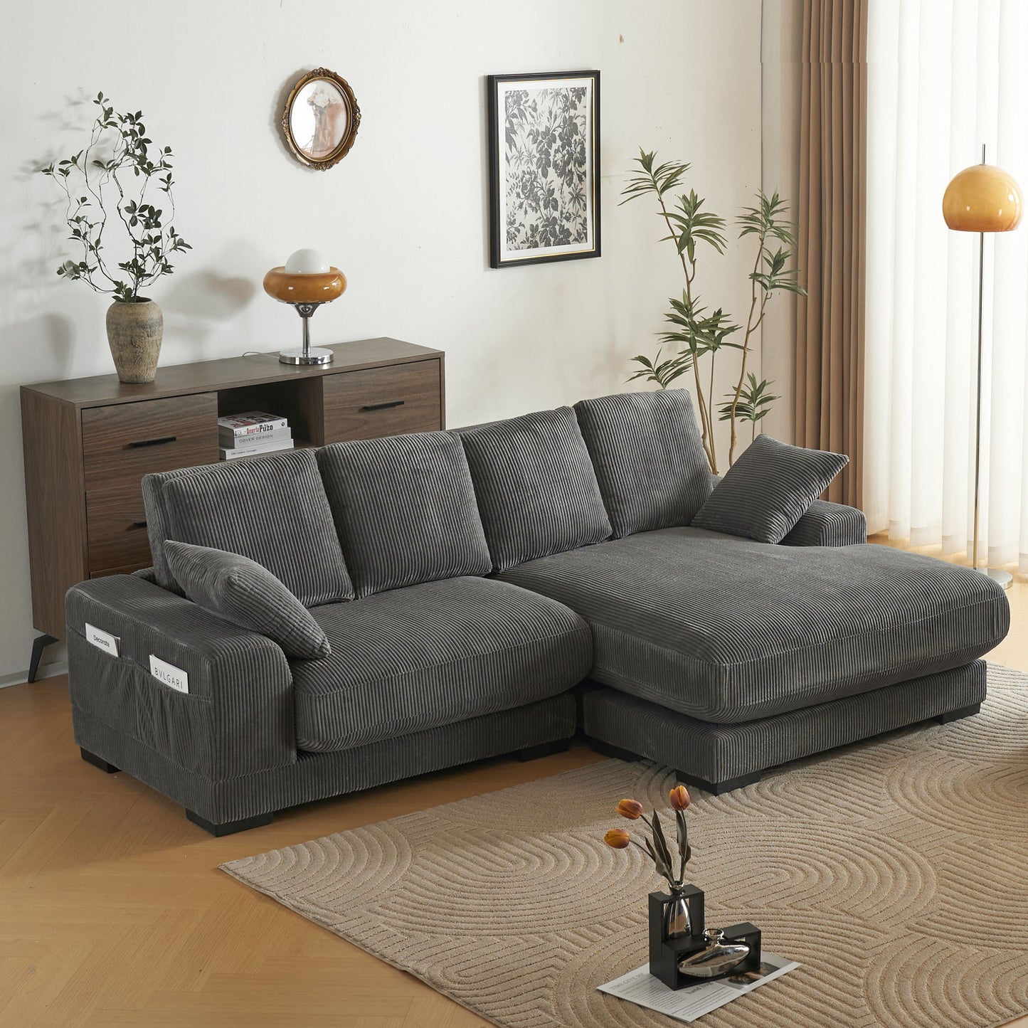 Annie - Sectional Sofa With Reversible Chaise