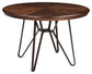 Centiar - Two-tone Brown - Round Dining Room Table