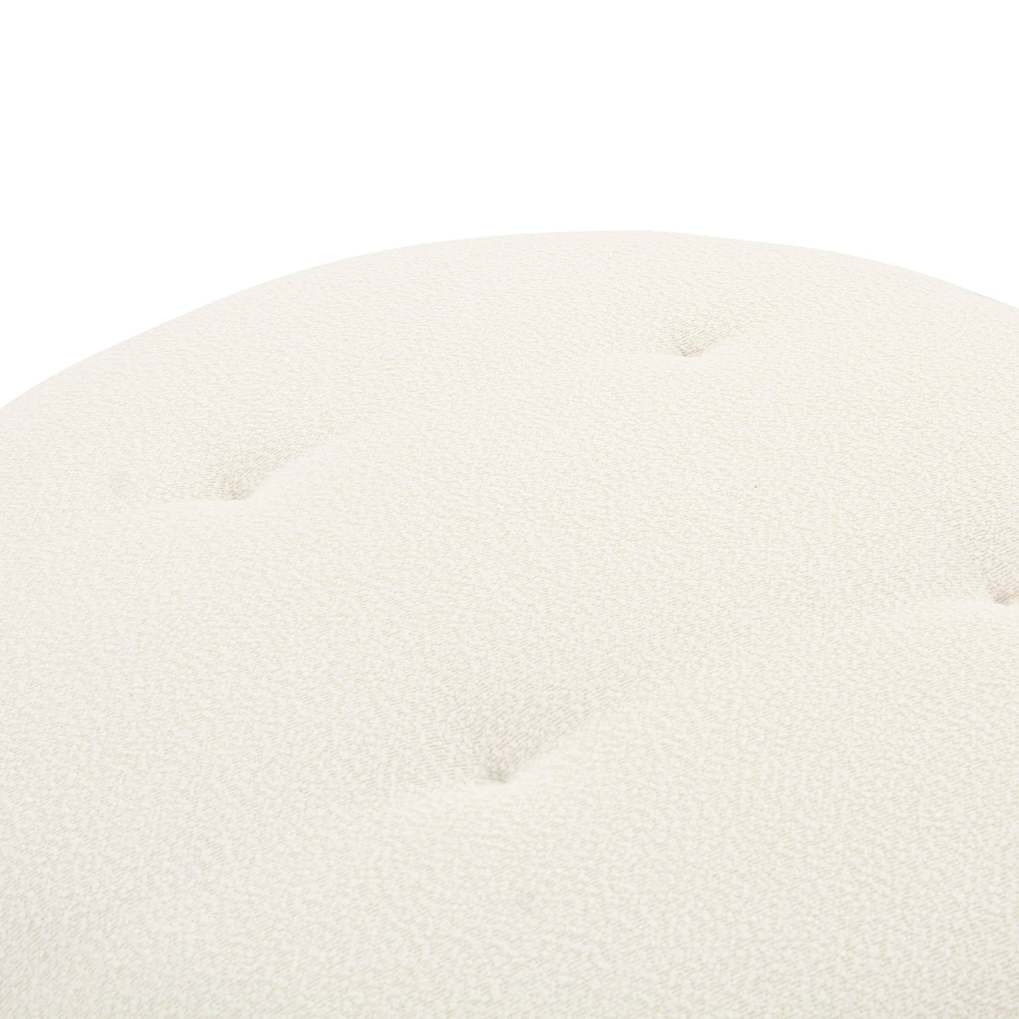 Fickle - Swivel Ottoman - Cream