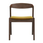 Dakota - Velvet Dining Chair (Set of 2) - Brown / Yellow