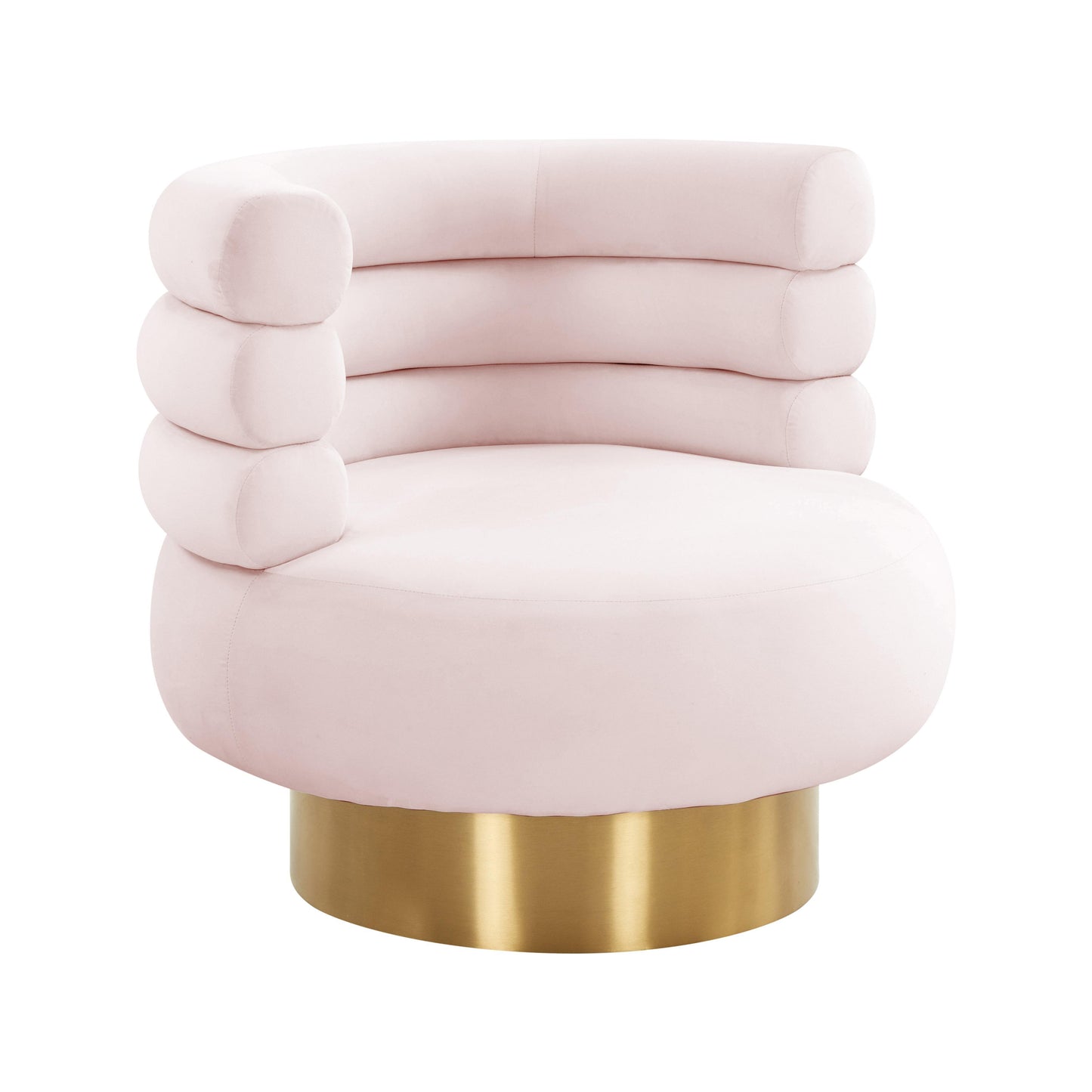 Naomi - Velvet Swivel Chair