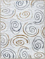 Nova - 2'7" X 7' Area Rug - Multi, White