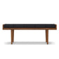 Anya - Ottoman Bench - Black