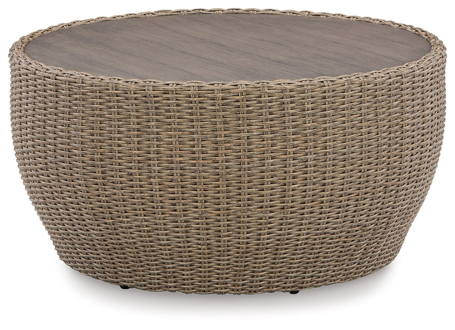 Danson - Beige - Round Cocktail Table