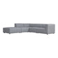 Lyric - Dream Modular Sectional Left Gray - Dark Gray