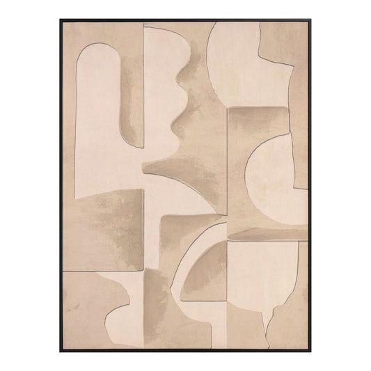 Saga 2 - Wall Art - Beige