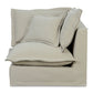 Olivia - Corner Chair Performance Fabric - Sand