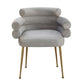 Dente - Faux Sheepskin Dining Chair