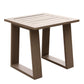 End Table, Wood Grained - Light Brown