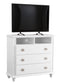 Summit - G5975-TV Media Chest - White