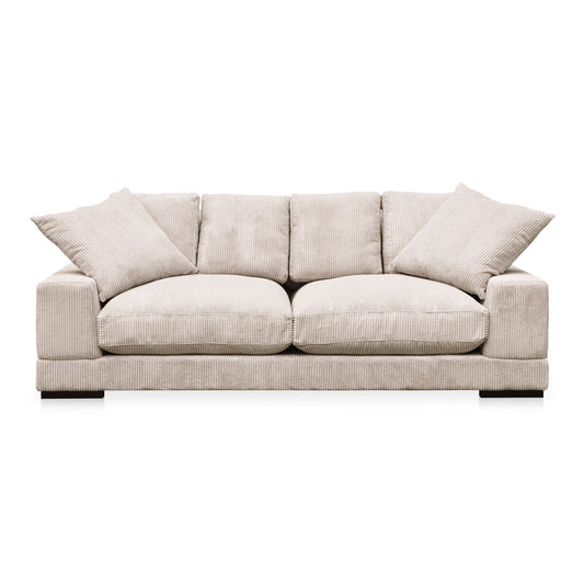 Plunge - Sofa Cappuccino - White