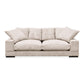 Plunge - Sofa Cappuccino - White