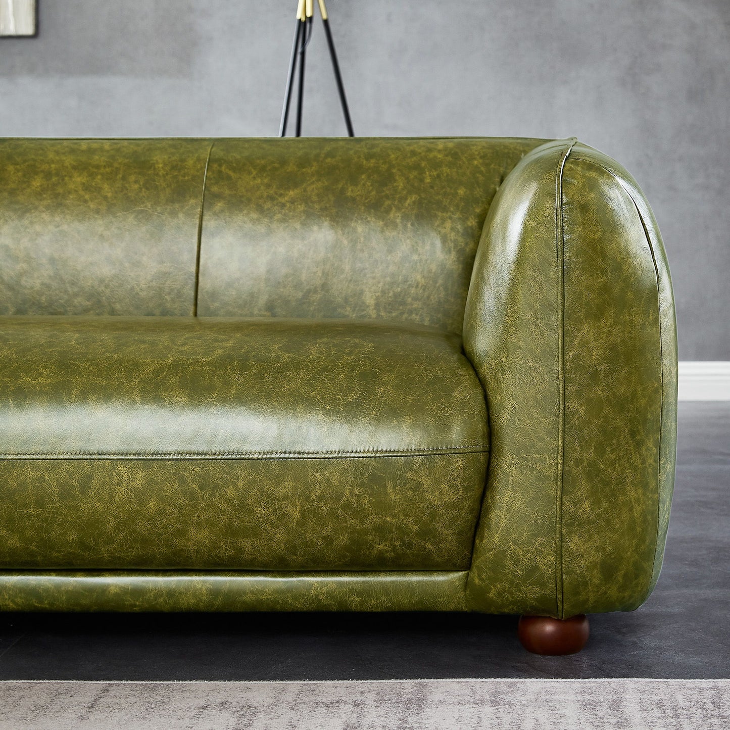 Marlon - Luxury Italian Leather Sofa - Green