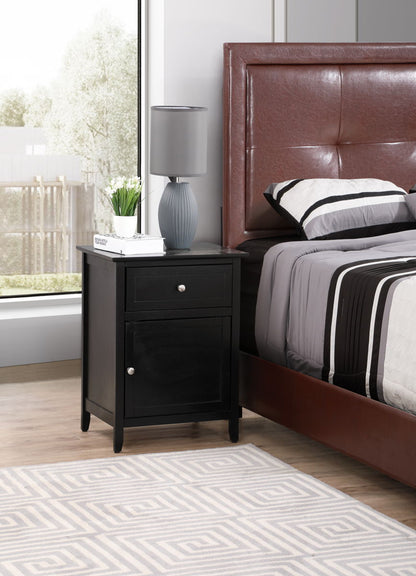 Izzy - 1 Drawer /1 Door Nightstand