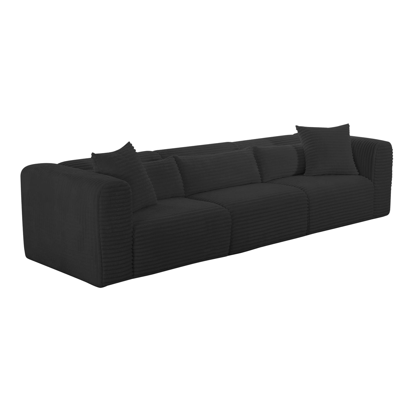 Tarra - Fluffy Oversized Corduroy Modular Sofa