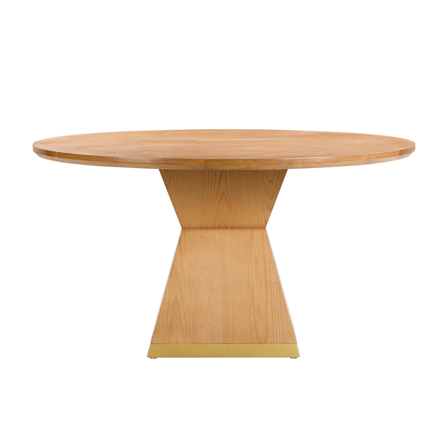 Nolan - Wood Round Dining Table - Natural