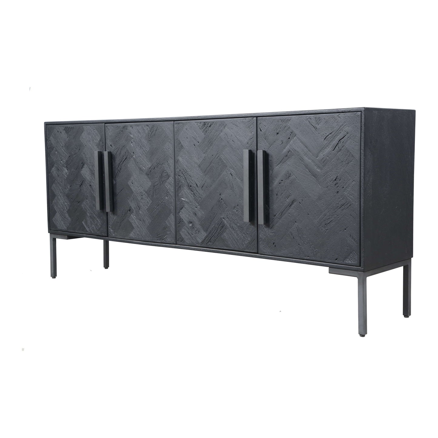 Fishbone - Sideboard - Black