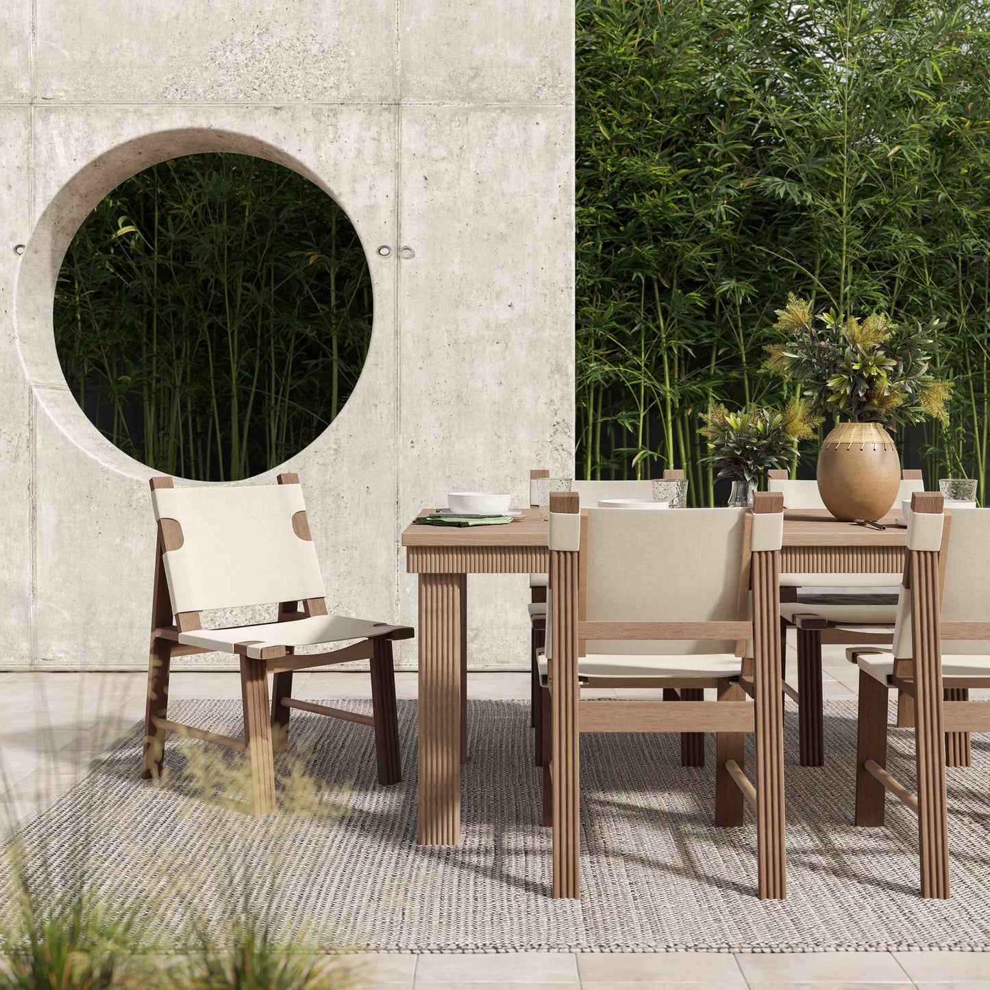 Cassie - Outdoor Rectangular Dining Table