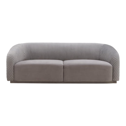 Yara - Pleated Velvet Sofa