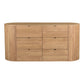 Theo - 6 Drawer Dresser - Light Brown