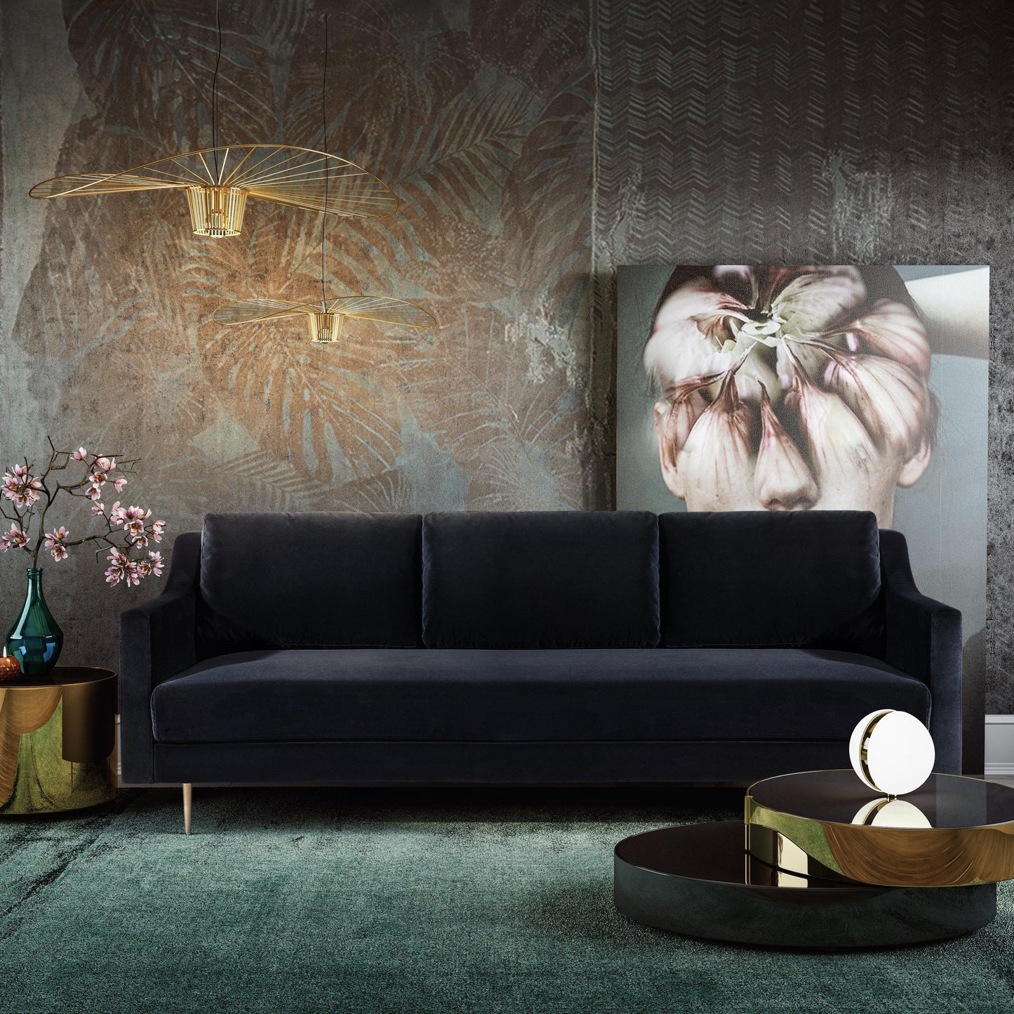 Milan - Velvet Sofa