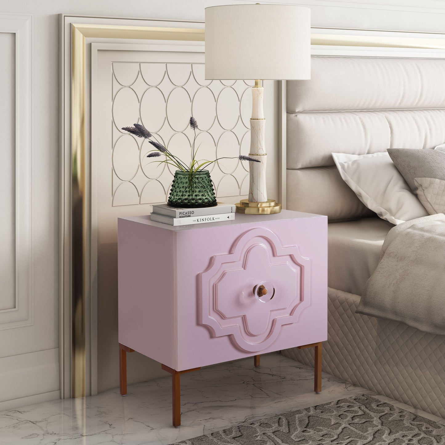 Anna - Lacquer Side Table