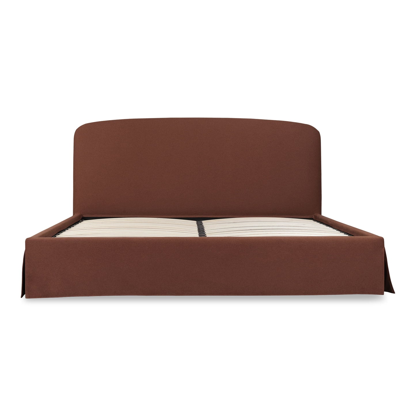 Joan - King Storage Bed - Rust